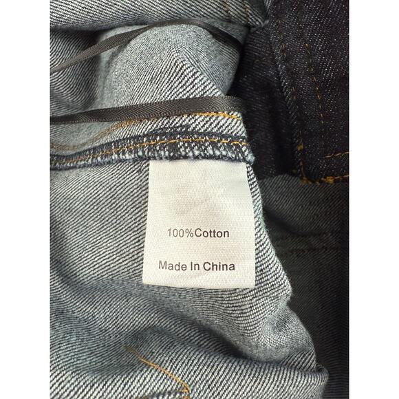 Tuckernuck x India Hicks Dark Denim Wide Leg Palladian Blue Pant  Size 6 - Picture 12 of 13